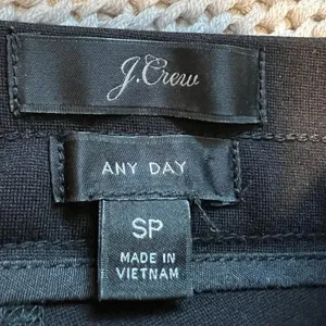 J. CREW Any Day Pant in Stretch‎ Eco Ponte size Small Petite thumbnail 6