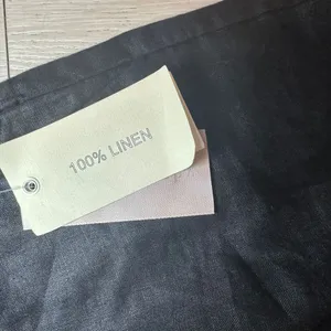 NWT Philosophy 100% linen fall‎ black shorts elastic waistband pockets size S thumbnail 3