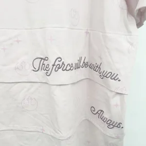 NWT Disney Star Wars Womens Force Rebel Alliance Logo Tiered Oversized Shirt‎ 2X thumbnail 2
