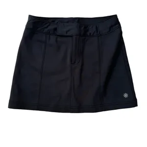 Athleta Athletic Adjustable Waist Tennis Stretch Mini Skirt Black Size 2 thumbnail 9