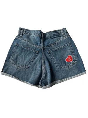 Revice Denim Flower Child Patchwork Shorts thumbnail 5