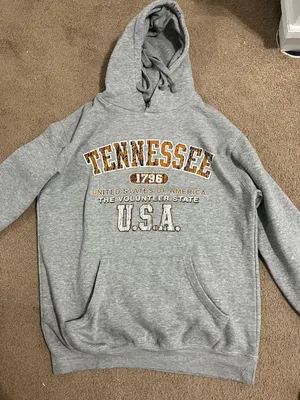 University Of Tennessee Sweatshirt Gray Size M thumbnail 1