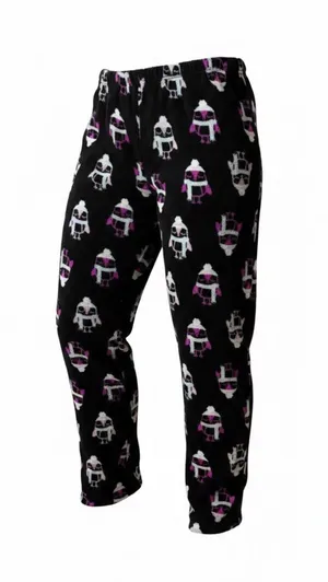 Joe Boxer Women's Owl Pattern Fleece Pajama Pants thumbnail 1