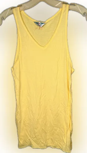 Hard Tail Forever Yellow Tank Top nwot thumbnail 1