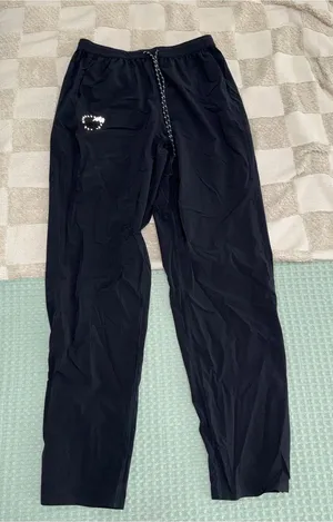 Lululemon Mile Maker Run Crew Graphic High-Rise Track Pant Black size S thumbnail 1