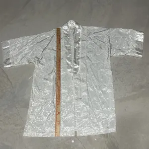 Victoria's Secret Gold Label VTG 90s Satin Lace Ivory Robe One Size Y2K Retro thumbnail 5
