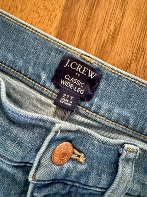 J.Crew Classic Wide Leg Jeans  thumbnail 3