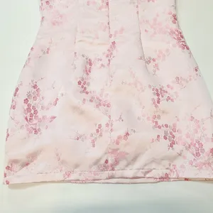 Superdown Letizia Printed Mini Dress in Pink Floral Small thumbnail 5