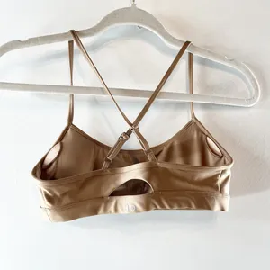 Alo Airlift Intrigue Bra Toasted Almond Brown Tan Small thumbnail 5