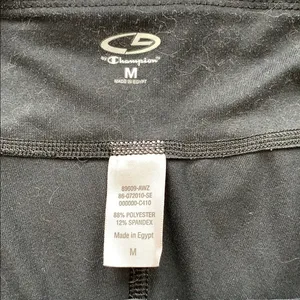Medium champion workout‎ shorts Black thumbnail 2