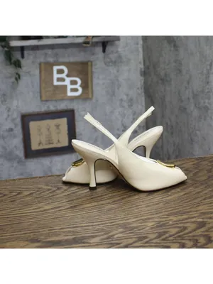 NWT Arezzo Womens Olivia High Stiletto Leather Pumps Panacota Off White 6.5B thumbnail 11