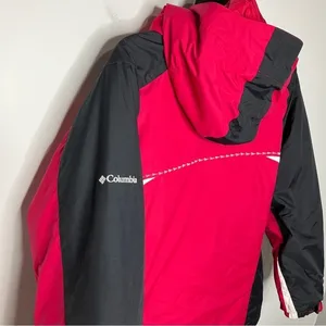 Columbia Sherpa lined coat size large hot pink‎ white black thumbnail 11