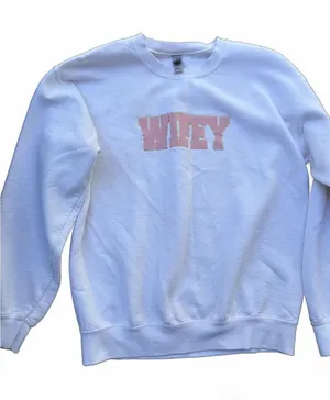 White Wifey sweatshirt thumbnail 1