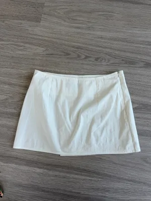 White Fox White Linen Material Skirt thumbnail 2