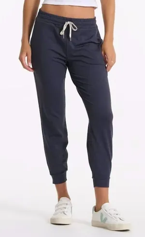 Vuori Performance Jogger Navy Blue Heather DreamKnit Lounge Pants thumbnail 1