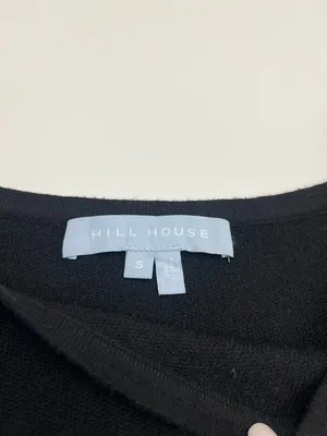 Hill House Women’s The Maude Sweater Black Small Knit‎ Fabric Long Cuffed Sleeve thumbnail 2