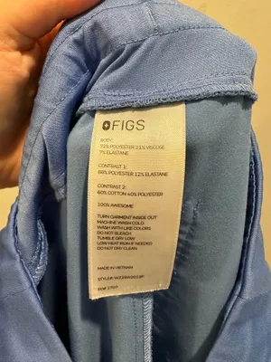 FIGS Zamora Jogger Scrub Pants Ceil Blue thumbnail 5
