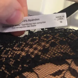 ADORE ME Black‎ Lace Corset Babydoll Chemise Teddy Lingerie M thumbnail 3