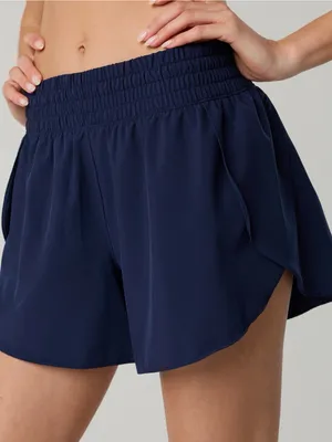 OFFLINE By Aerie High Waisted 3" Butterfly Hem Hot Stuff Short XXL 2X plus size thumbnail 2