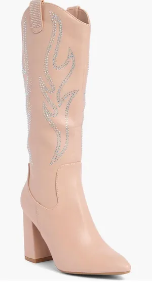 TOP GUY SHOES Imogen Embellished Western Boot (Women) thumbnail 1
