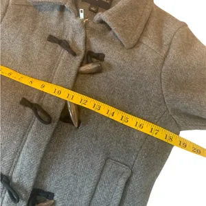 Banana Republic Wool Coat Ladies Sz Small Grey 2010 thumbnail 6