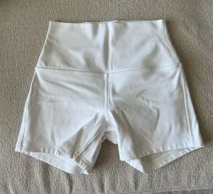 Lululemon Align High-Rise Shorts 4" White thumbnail 1