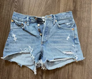 AGOLDE Parker Denim Jean Shorts thumbnail 1