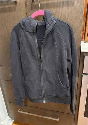 Lululemon Scuba Hoodie features a full-length zipper and classic fleece 12 thumbnail 1