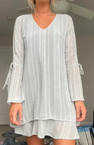 Lucy Love Flowy Long Sleeve Dress thumbnail 1