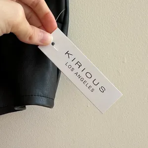 Kirious Faux Vegan Leather Cropped Tank Top, Black Tank, Women’s Size Large thumbnail 8