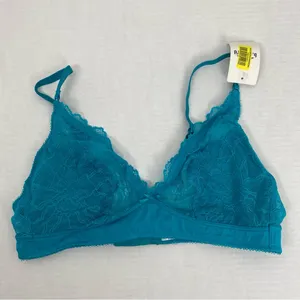 b.tempt'd by Wacoal b.gorgeous Bralette Bra 910236 Tile Blue Size 36 thumbnail 2