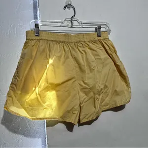 Young Fabulous & Broke Light Yellow Cotton Shorts thumbnail 7