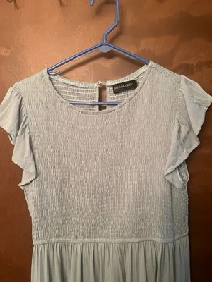 Mint Green Long Dress Size L thumbnail 2