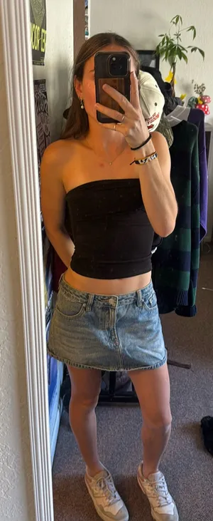 Glassons Denim skirt thumbnail 1