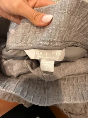 Athleta Linen Shorts thumbnail 3