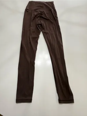 aerie Chocolate High-Rise Sculpt Leggings Size Small thumbnail 4