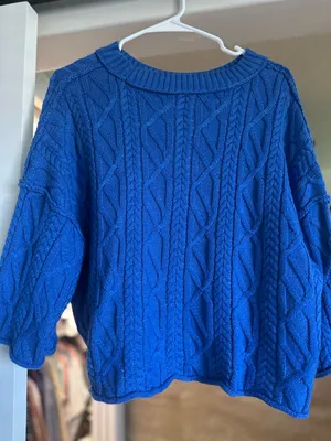 Women's Cable Knit Sweater thumbnail 2