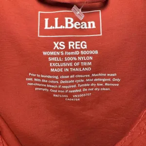 Llbean Women's Jacket Red Size XS thumbnail 3