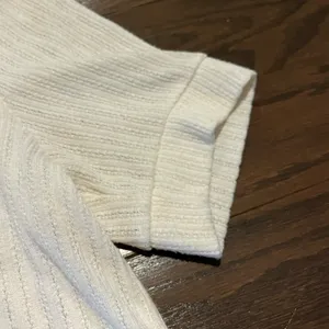 Women's Cream Button Down Shirt Size M thumbnail 3