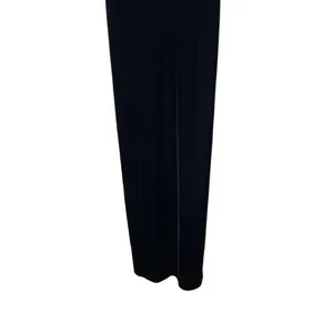 Vintage Maurices 90s Velvet Black Sleeveless High Neck‎ Dress 3/4 thumbnail 4