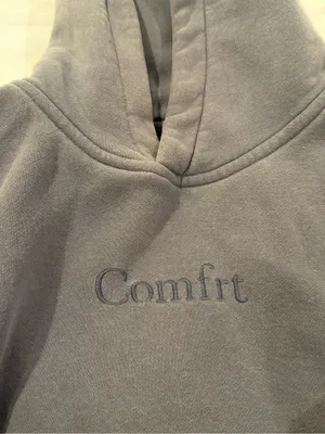 Comfrt sweatpants and sweatshirt set steel grey thumbnail 3