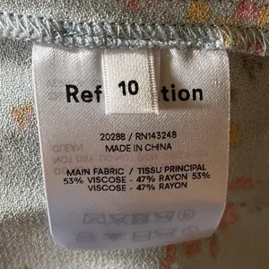 Reformation Humphrey light blue floral mini sundress thumbnail 4