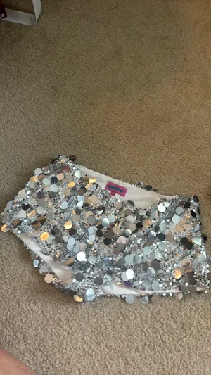 Edikted Sequin Shorts Micro thumbnail 3