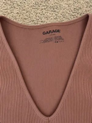 Garage V-Neck Tank Top thumbnail 2