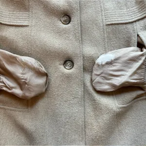 Vintage Beau Brumm Wool Coat – Size Small (Tagged 10) – Made in USA thumbnail 10