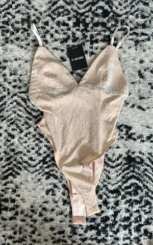 Blingyyyy Bodysuit Pink thumbnail 1
