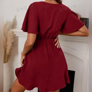 Red flowy dress! NEVER WORN thumbnail 4