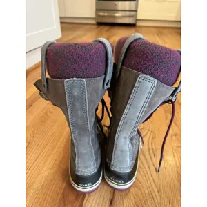 Sorel Joan of Arctic Knit Waterproof Boots Womens‎ Size 7.5 US Gray NL2084-051 thumbnail 4
