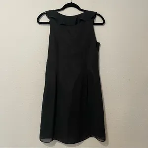 Adrianna Papell Black Ruffled Layered Mini Formal Dress Womens XS Cocktail Party thumbnail 5