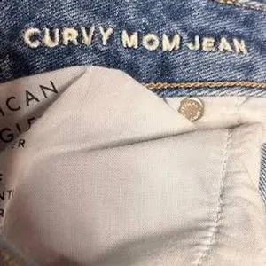 American Eagle High Rise Light‎ Wash Denim Casual Everyday Blue thumbnail 7